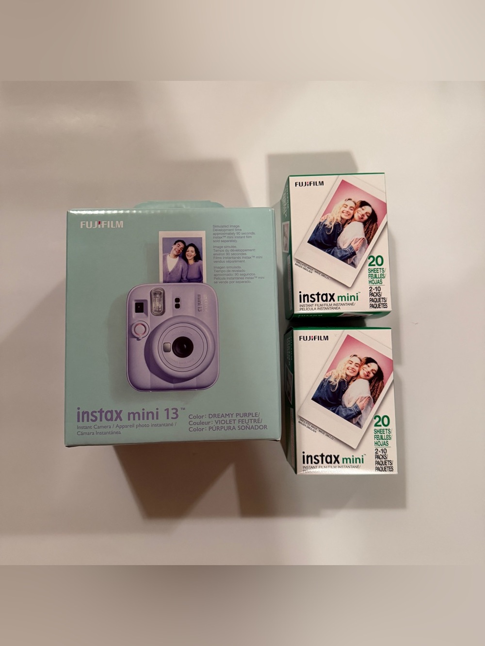 Fujifilm Instax mini 13 & 2 packs of film (40 sheets)